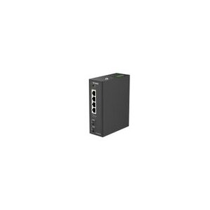 D-Link DIS-100G-06P 6Port Gigabit Switch Industrial PoE 4x Rj45 + 2x SFP