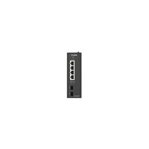 D-Link DIS-100G-06P 6Port Gigabit Switch Industrial PoE 4x Rj45 + 2x SFP