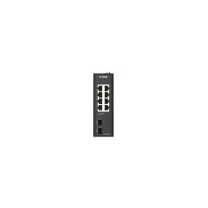 D-Link DIS-100G-10 10-Port Switch Industrial Gigabit 4x Rj45 + 2x SFP
