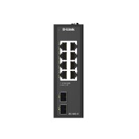 D-Link DIS-100G-10 10-Port Switch Industrial Gigabit 4x Rj45 + 2x SFP
