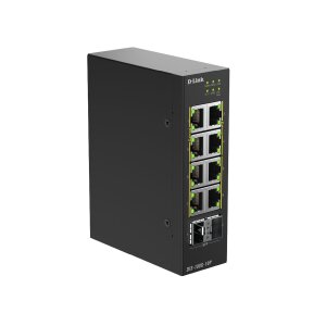D-Link DIS-100G-10P 10-Port Switch PoE+ Industrial Gigabit 2x 2,5G SFP+