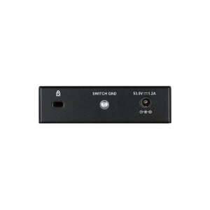 D-Link DGS-1005P/E 5-Port PoE+ Switch Gigabit, 4 PoE+ Ports, 60W