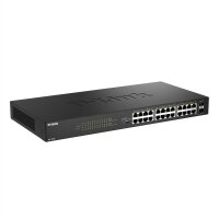D-Link DGS-1026P/E 26-Port PoE+ Switch, 26-Port Layer2 PoE+ Gigabit Switch