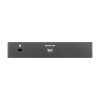 D-Link DGS-1100-05PDV2 5-Port Smart Gigabit Switch PoE-powered PoE