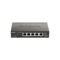 D-Link DGS-1100-05PDV2 5-Port Smart Gigabit Switch PoE-powered PoE