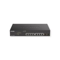 D-Link DGS-1100-10MPV2 10-Port PoE+ Gigabit Smart Switch 130W