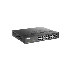 D-Link DGS-1100-18PV2 18Port PoE+ Switch Gigabit Smart Managed, 130 Watt