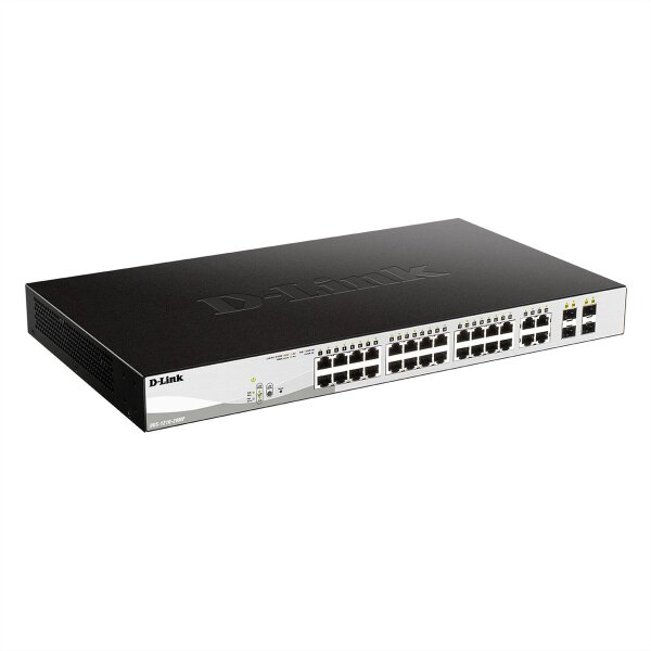 D-Link DGS-1210-28MP 28Port Switch Layer2 PoE+ Gigabit Smart Managed