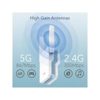 CUDY RE1200 AC1200 Wi-Fi Mesh Repeater