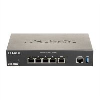 D-LINK DSR-250V2/E VPN Security Router, 3x LAN, 1x WAN, 1x LAN/WAN Port