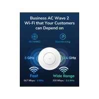 CUDY AP1300 AC1200 Wi-Fi Access Point Gigabit