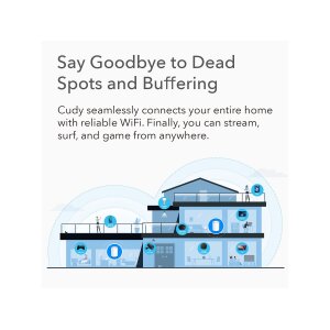 CUDY M1200 AC1200 Wi-Fi Mesh Solution 1er-Pack