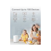 CUDY M1300 AC1200 Wi-Fi Mesh Solution 2er-Pack Gigabit