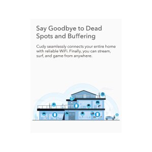 CUDY M1300 AC1200 Wi-Fi Mesh Solution 3er-Pack Gigabit