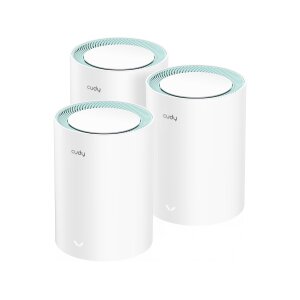 CUDY M1300 AC1200 Wi-Fi Mesh Solution 3er-Pack Gigabit