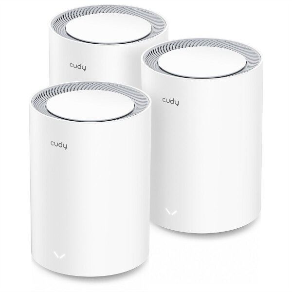 CUDY M3000 AX3000 Wi-Fi 6 Mesh 2.5G 3er-Pack