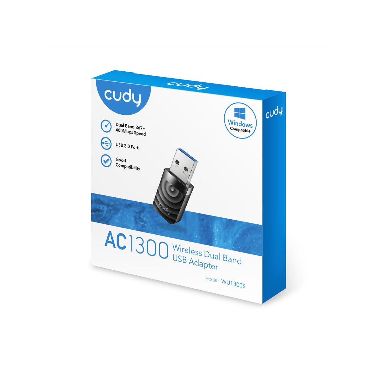 CUDY WU1300S AC1300 Wi-Fi Adapter USB 3.0
