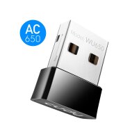 CUDY WU650 AC650 Wi-Fi Mini USB Adapter
