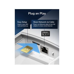 CUDY LT400 Outdoor 4G Wi-Fi Router LTE Cat 4 N300