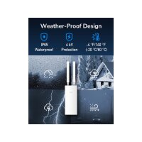 CUDY LT400 Outdoor 4G Wi-Fi Router LTE Cat 4 N300