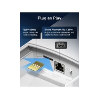 CUDY LT400 Outdoor 4G Wi-Fi Router LTE Cat 4 N300