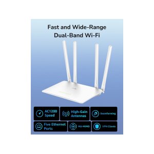 CUDY WR1200 AC1200 Wi-Fi Router
