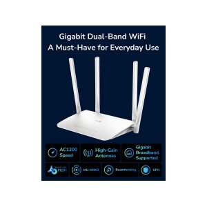 CUDY WR1300 AC1200 Wi-Fi Mesh Router Gigabit