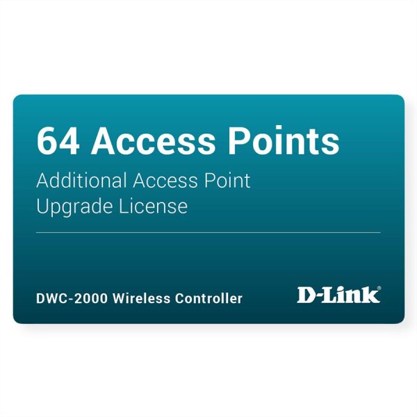 D-Link DWC-2000-AP64-LIC Software-Lizenz und Upgrade