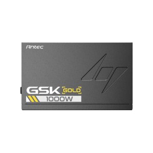 ANTEC GSK 1000 ATX3.1 1000 W Vollmodulares 80 PLUS Gold-Netzteil, schwarz