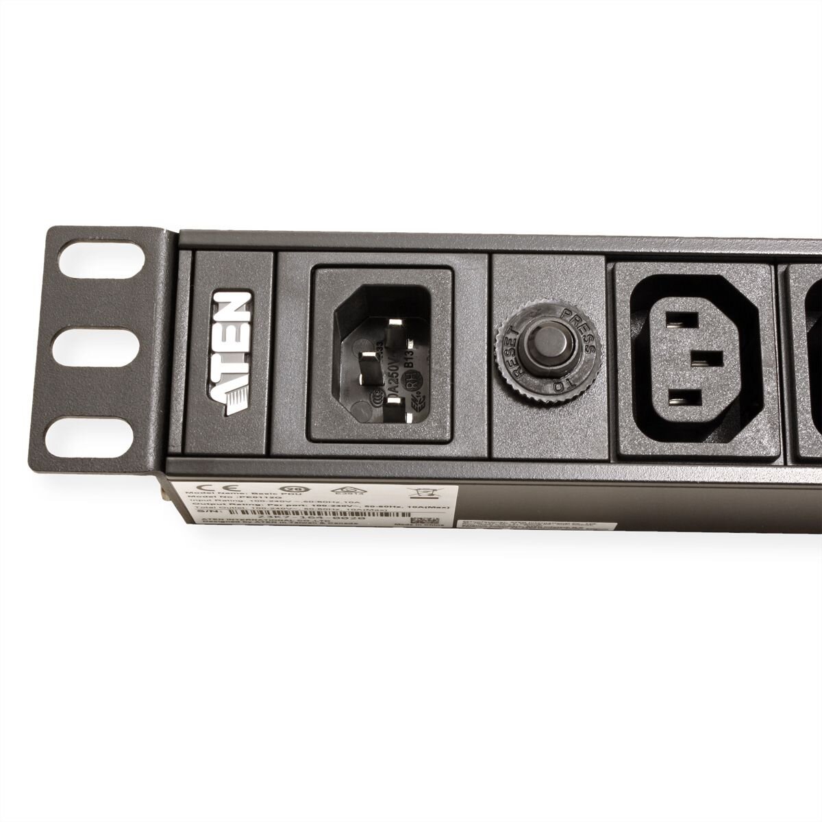 ATEN PE0112G 1U 10A 12-Port Basic PDU