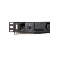 ATEN PE0218SG 1U 16A 18-Port Basic PDU mit Überspannungsschutz