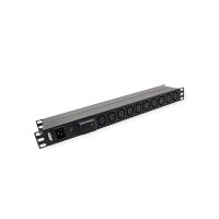 ATEN PE0218SG 1U 16A 18-Port Basic PDU mit Überspannungsschutz