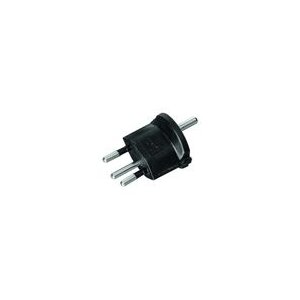 Fix -Adapter D Schutzkontakt / CH 3-polig (T12), Retail Verpackung