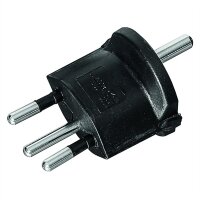 Fix -Adapter D Schutzkontakt / CH 3-polig (T12), Retail Verpackung