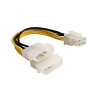 Y-Adapterkabel Stromversorgung 6pin PCI Express VGA