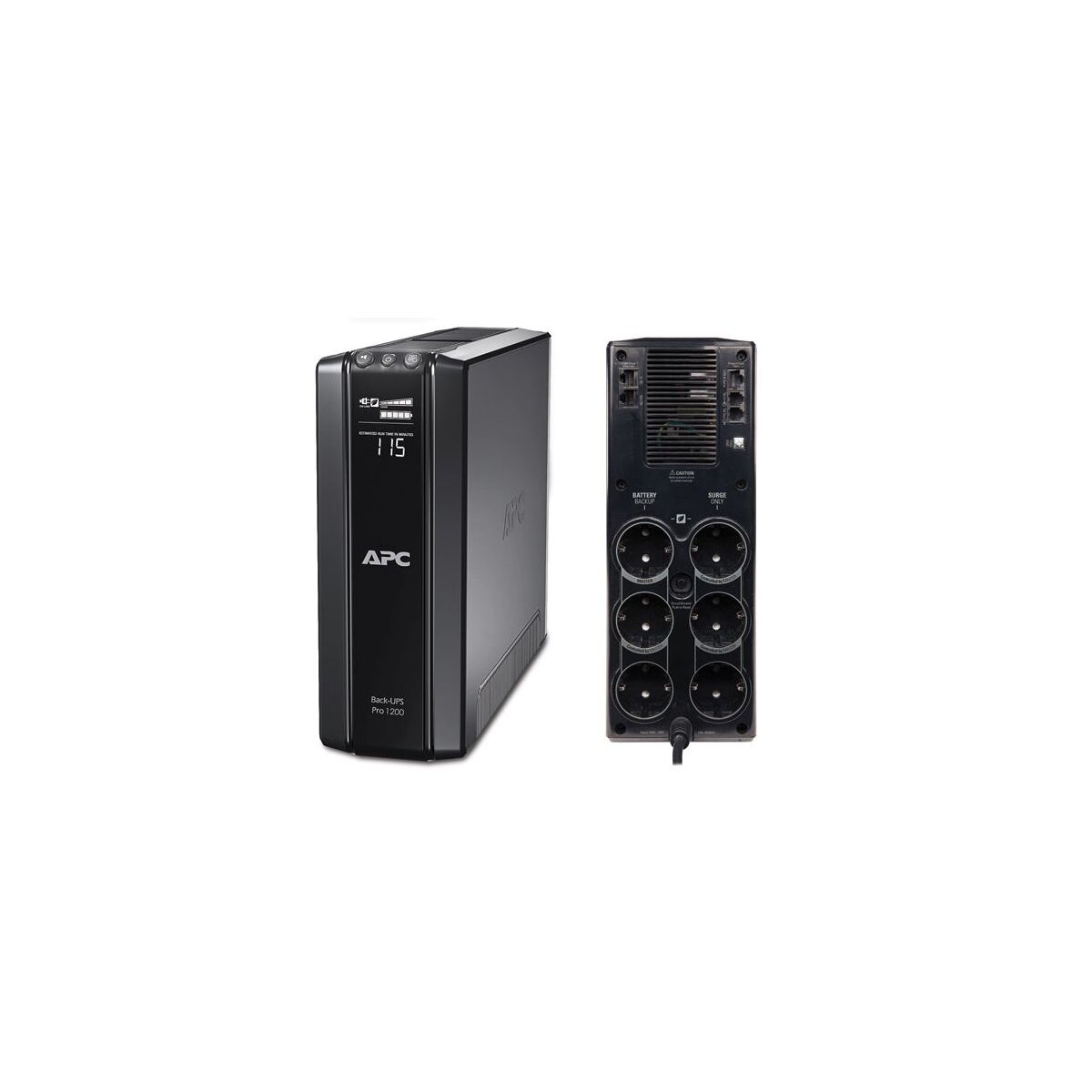 APC Power Saving Back-UPS Pro 1200, Schutzkontakt