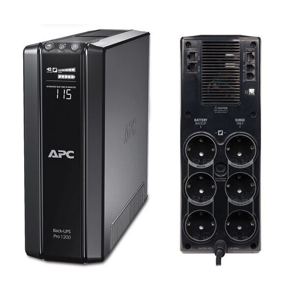 APC Power Saving Back-UPS Pro 1200, Schutzkontakt