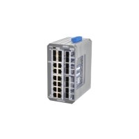 AMG Systems AMG570-12G-12S Industrieller 24 Port Managed Switch 12 x 10/100/1000BT, 2 x 100/1000/2,5GFX SFP Slot, 10 x 100/1000Base-FX SFP Slot, -40°C to +75°C