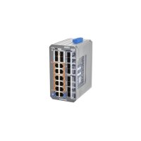 AMG Systems AMG570-2GBT-10GAT-12S-P360 Industrieller 24 Port Managed Switch, 2 x 10/100/1000BT RJ45 mit 60/90W PoE, 10 x 10/100/1000BT RJ45 mit 30W, 4 x SFP Ports