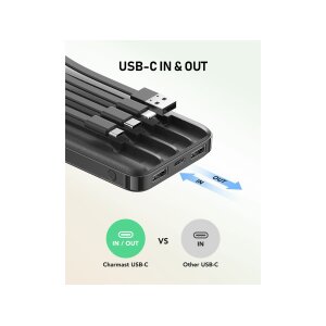 CHARMAST Powerbank W1148 10000mah black