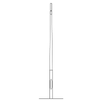 Xortec Kameramasten Xortec XF-6000-175-LZ, KO