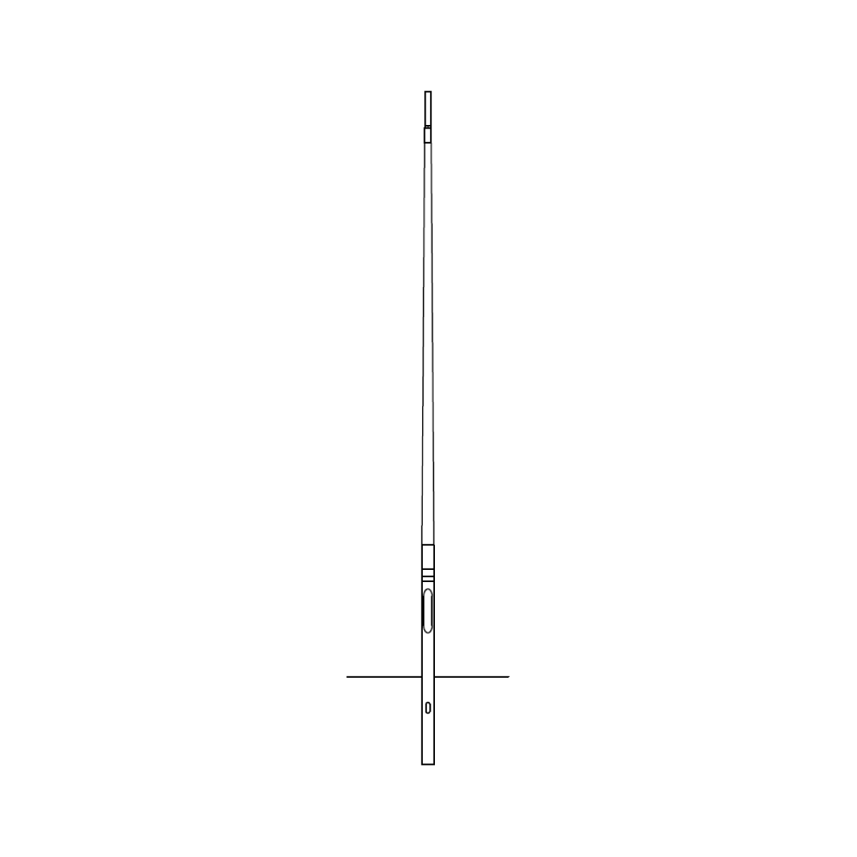 Xortec Kameramasten Xortec X KE-8000-165-LZ, K