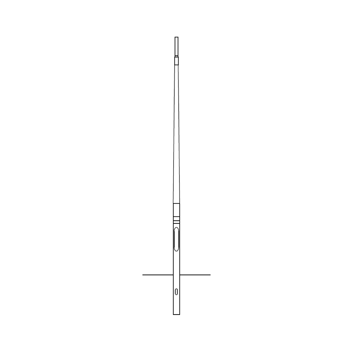 Xortec Kameramasten Xortec X KE-6000-165-LZ, K