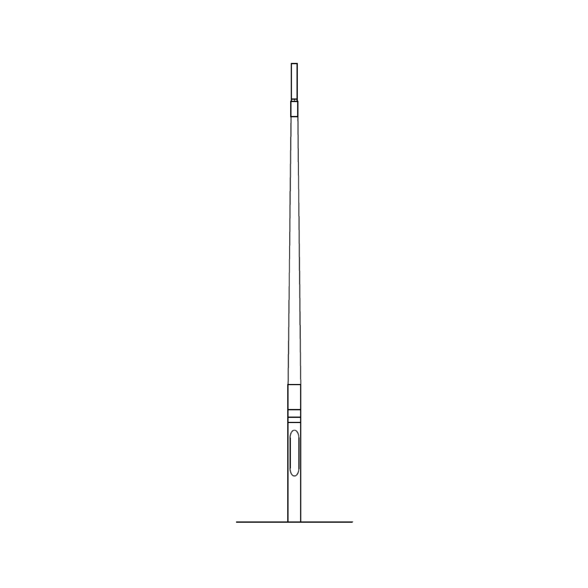Xortec Kameramasten Xortec X KF-6000-165-LZ, K
