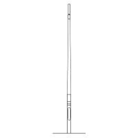 Xortec Kameramasten Xortec X KF-6000-165-LZ, K