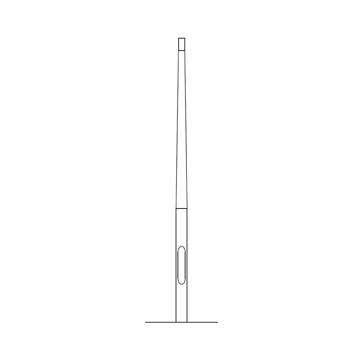Xortec Kameramasten Xortec XF-4500-175-FZ, KO