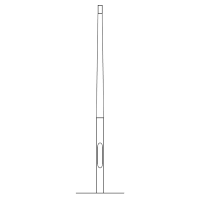 Xortec Kameramasten Xortec XF-4500-175-FZ, KO