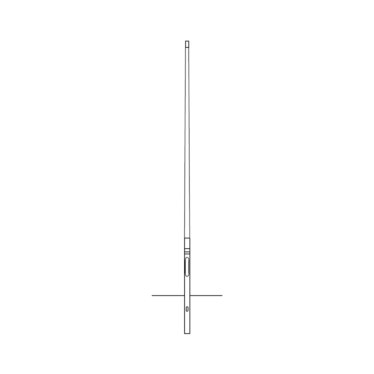 Xortec Kameramasten Xortec X KE-8000-165-FZ, K