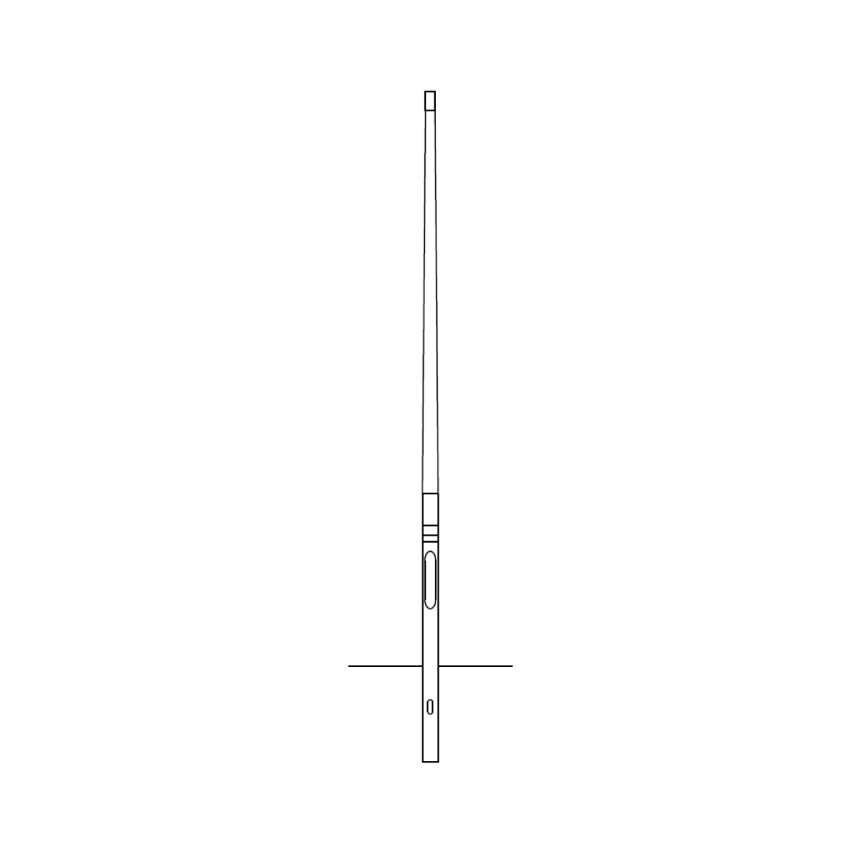 Xortec Kameramasten Xortec X KE-6000-165-FZ, K
