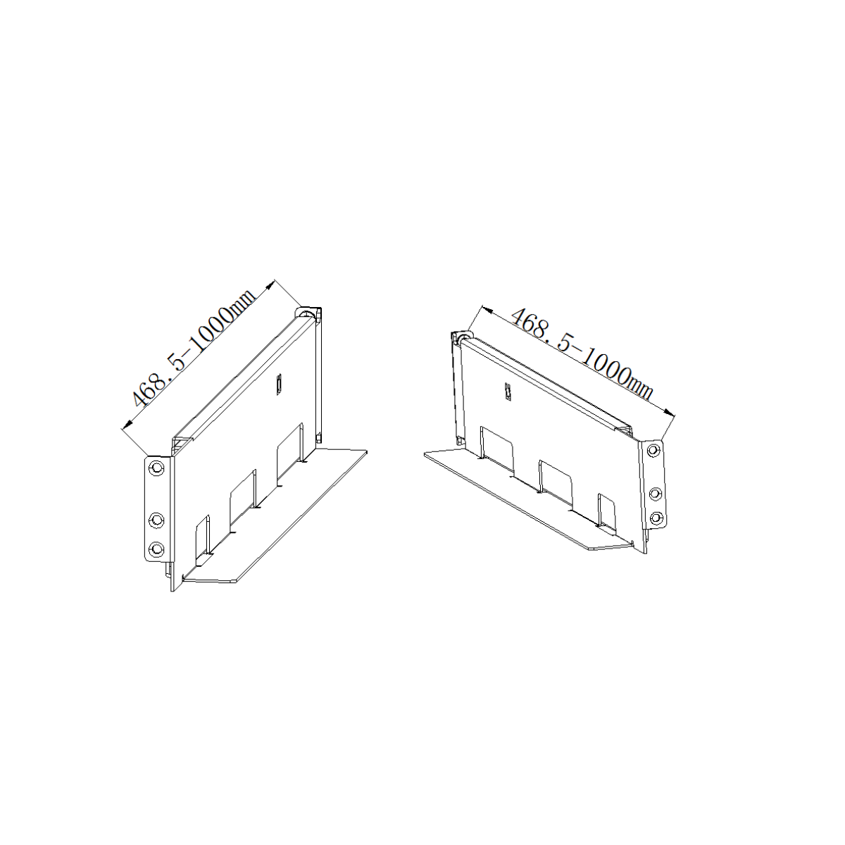 Hikvision R Series UPS Rack Slide 4-post(O-STD)